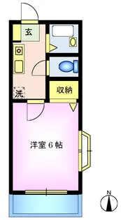 ダイコーハイツ【2階】の間取り