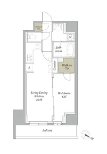 プライムメゾン用賀砧公園【2階】の間取り