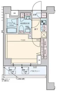 ロアール川崎大師【5階】の間取り