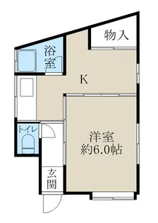 コーポサンチェリー【1階】の間取り
