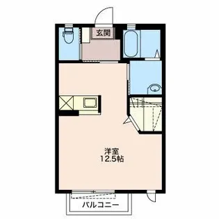 サンセールK【1階】の間取り