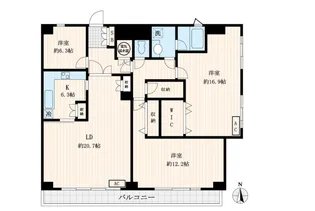 岩沢第一ビル【11階】の間取り