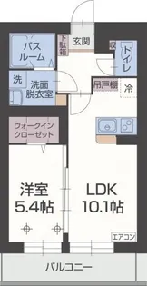 メルキオール【3階】の間取り