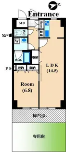 ライズコート【1階】の間取り