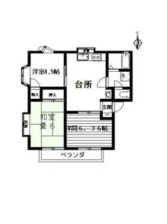 メゾン・フジミ【2階】の間取り