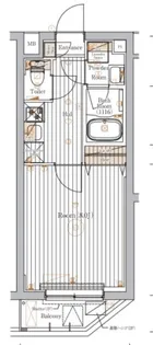 ミライズ東京墨田レジデンス【2階】の間取り