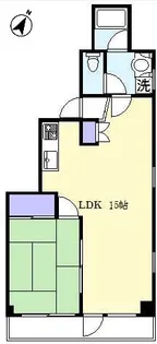 ローズマリー三軒茶屋【5階】の間取り