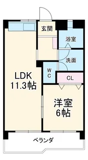 メゾン野並【2階】の間取り