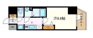 プレサンス大須観音ビザリア【14階】の間取り