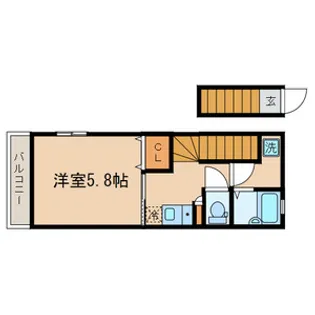 エクセルリフレ【2階】の間取り