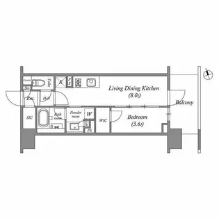 nido南千住【2階】の間取り