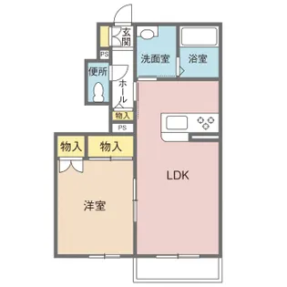 コンフォーザ【1階】の間取り