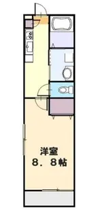 G&W東池袋【2階】の間取り