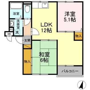 フェニックスA【1階】の間取り