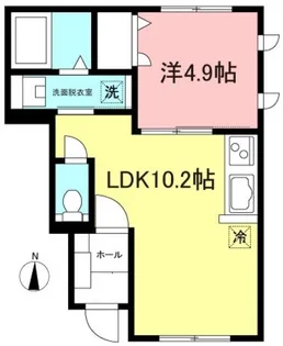 パストラーレ翠光【1階】の間取り