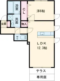 AUTHENT【1階】の間取り