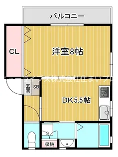 ラフォート【2階】の間取り