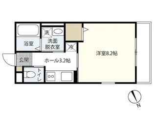ディアコートM【3階】の間取り