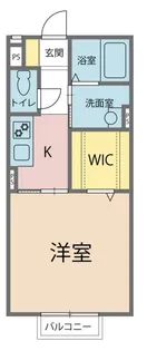 プレジヴェイユA棟【1階】の間取り