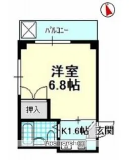 IRCマンション【3階】の間取り