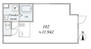 trias171【1階】の間取り