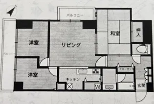 東和パークハイツ墨田【1階】の間取り