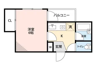 メゾン小町【3階】の間取り