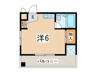 ビレッジ福澤【3階】の間取り