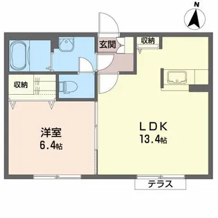 レガシーC【1階】の間取り