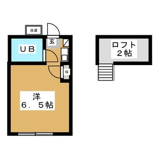 第2コーポ石原【2階】の間取り