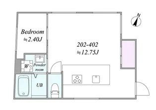 trias413【3階】の間取り