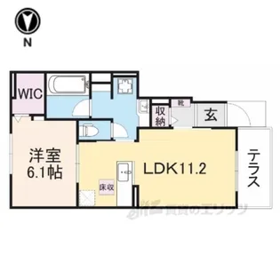 ミロワール【1階】の間取り