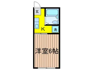 カ-サテルセロ【1階】の間取り