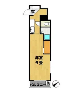 永幸マンション【4階】の間取り