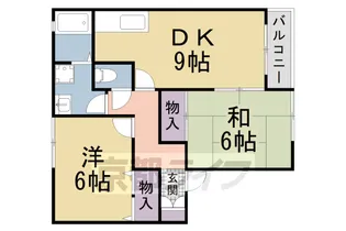 サンライフ殿城【2階】の間取り
