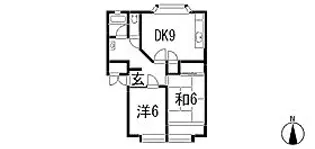 メゾンド光が丘【2階】の間取り