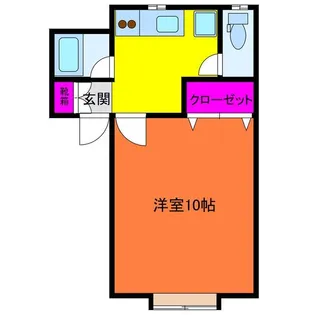 ウィスティリア【2階】の間取り