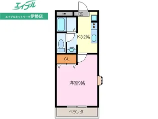 フェニックスグリーン【2階】の間取り