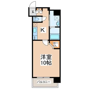 Arvita新屋敷【4階】の間取り