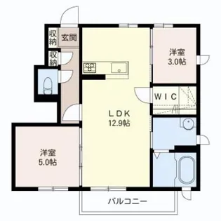Village Joie C【1階】の間取り
