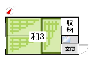 神崎荘【2階】の間取り