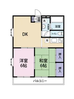 飯島ビルA【2階】の間取り