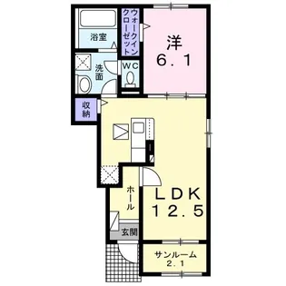 グランステラ【1階】の間取り