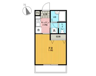 グランド・ミカ【1階】の間取り