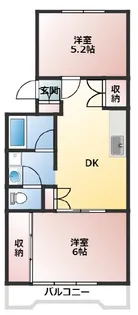 守屋ビル【2階】の間取り