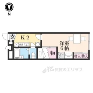 レオパレスコーポコタニ【1階】の間取り