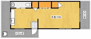 宮城荘【2階】の間取り