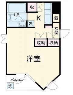 IK稲毛【2階】の間取り