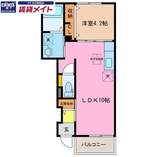 ミラーコロ【1階】の間取り