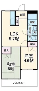 ヴィラコート【2階】の間取り